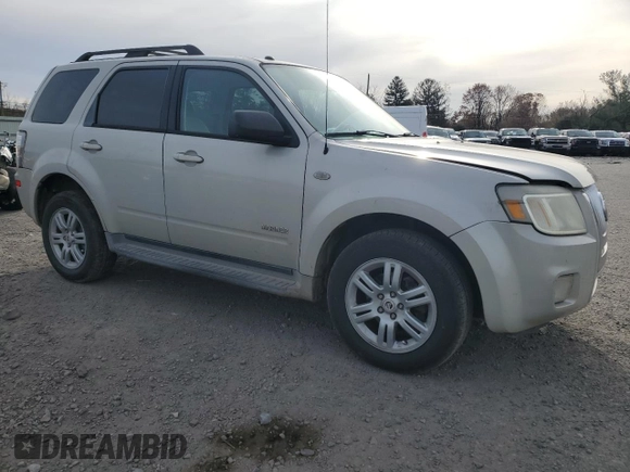 2008 Mercury Mariner with VIN 4M2CU81158KJ38053, listed as a Copart auction lot 80590274 with 80,454 mi miles and Salvage Title. Bid and sale history available at carsss.com. Image 4.