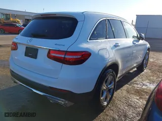 2018 Mercedes-Benz GLC with VIN WDC0G4KB6JV094059, listed as a IAAI auction lot 41759185 with 116,891 mi miles. Bid and sale history available at carsss.com. Image 4.