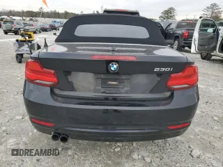 2018 BMW 2 Series 230i with VIN WBA2M7C51JVA97243, listed as a Copart auction lot 42369135 with 52,606 mi miles and Salvage Title. Bid and sale history available at carsss.com. Image 6.