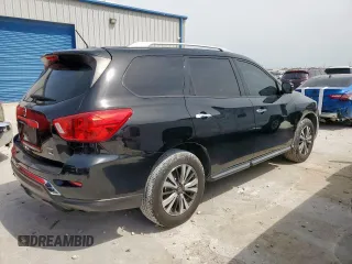 2018 Nissan Pathfinder SV with VIN 5N1DR2MM9JC605775, listed as a Copart auction lot 57074025 with 157,760 mi miles and Salvage title. Bid and sale history available at DreamBid. Image 3.