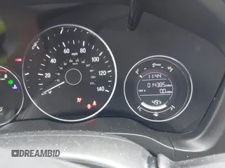 2018 Honda HR-V LX with VIN 3CZRU6H37JM712432, listed as a IAAI auction lot 41777654 with 14,385 mi miles. Bid and sale history available at carsss.com. Image 7.