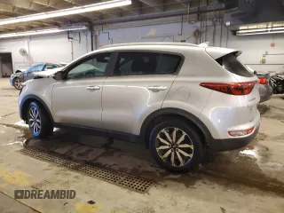 2018 Kia Sportage EX with VIN KNDPN3AC6J7324394, listed as a Copart auction lot 45416665 with 82,494 mi miles and Salvage Title. Bid and sale history available at DreamBid. Image 2.