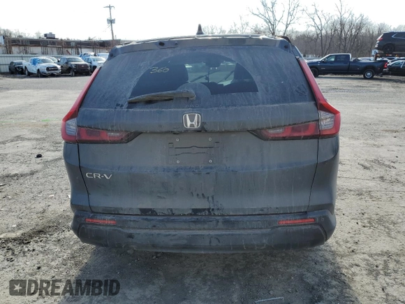 2023 Honda CR-V EX-L with VIN 2HKRS4H71PH423094, listed as a Copart auction lot 48730025 with 0 mi miles and Salvage Title. Bid and sale history available at carsss.com. Image 6.