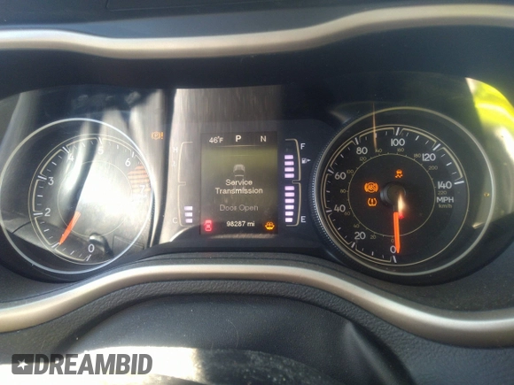 2016 Jeep Cherokee Latitude with VIN 1C4PJLCB6GW287426, listed as a IAAI auction lot 41234678 with 98,287 mi miles. Bid and sale history available at carsss.com. Image 7.