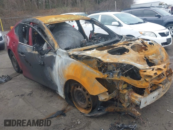 2017 Mazda 3 Sport with VIN 3MZBN1U79HM155773, listed as a IAAI auction lot 42005420 with 140,000 mi miles and . Bid and sale history available at DreamBid. Image 1.