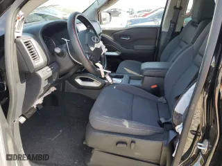 2023 Nissan Frontier SV with VIN 1N6ED1EK0PN651018, listed as a Copart auction lot 48667255 with 22,713 mi miles and Salvage Title. Bid and sale history available at carsss.com. Image 7.