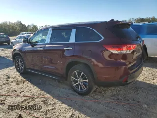2018 Toyota Highlander SE z VIN 5TDKZRFH9JS238704, wystawiony jako Copart lot #74180764 z przebiegiem 96 037 mil mil oraz Szkoda całkowita • Salvage title. Historia ofert i sprzedaży dostępna na DreamBid. Obrazek 2.