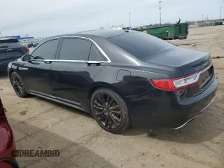 2017 Lincoln Continental Reserve with VIN 1LN6L9NC9H5614970, listed as a Copart auction lot 51627195 with 72,141 mi miles and Clean Title. Bid and sale history available at DreamBid. Image 2.