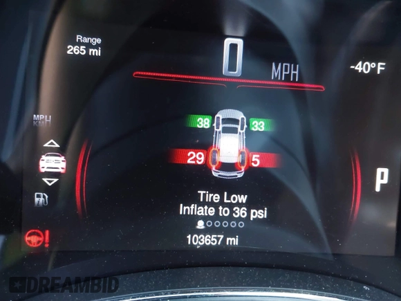 2015 Dodge Durango Limited with VIN 1C4RDJDG3FC771956, listed as a IAAI auction lot 41630105 with 103,657 mi miles and . Bid and sale history available at DreamBid. Image 16.