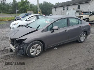 2013 Honda Civic LX z VIN 19XFB2F52DE269536, wystawiony jako Copart lot #60783505 z przebiegiem 90 743 mil mil oraz Szkoda całkowita • Salvage title. Historia ofert i sprzedaży dostępna na DreamBid. Obrazek 1.