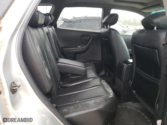 2004 Nissan Murano SL with VIN JN8AZ08W14W329400, listed as a Copart auction lot 44596985 with 118,343 mi miles and Clean Title. Bid and sale history available at carsss.com. Image 11.