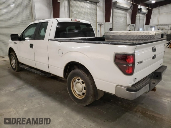 2012 Ford F-150 XL with VIN 1FTFX1EF5CFC81805, listed as a Copart auction lot 52775205 with 185,382 mi miles and Salvage Title. Bid and sale history available at carsss.com. Image 2.