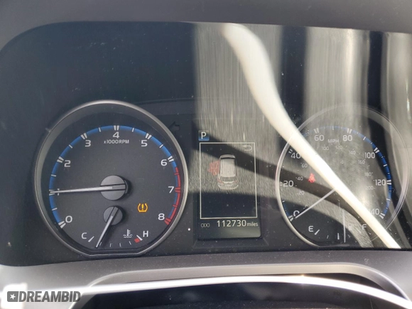 2017 Toyota RAV4 LE with VIN JTMBFREVXHJ134178, listed as a Copart auction lot 48990425 with 112,730 mi miles and Salvage Title. Bid and sale history available at carsss.com. Image 9.