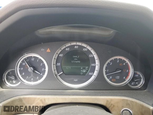 2011 Mercedes-Benz E 350 Luxury with VIN WDDHF2EB4BA310095, listed as a Copart auction lot 55344565 with 177,690 mi miles and Salvage Title. Bid and sale history available at DreamBid. Image 9.
