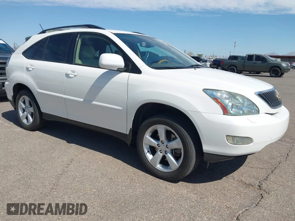 2006 Lexus RX 330 with VIN JTJGA31UX60062137, listed as a IAAI auction lot 42243991 with 128,602 mi miles and . Bid and sale history available at DreamBid. Image 1.