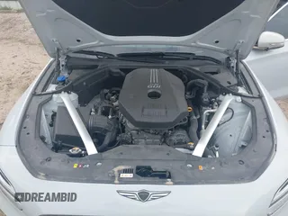 2022 Genesis G70 2.0T with VIN KMTG34TA9NU090218, listed as a IAAI auction lot 42437863 with 18,913 mi miles and . Bid and sale history available at DreamBid. Image 10.