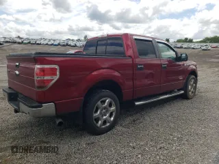 2014 Ford F-150 XL with VIN 1FTFW1CT5EFC49449, listed as a Copart auction lot 53208175 with 151,627 mi miles and Salvage title. Bid and sale history available at DreamBid. Image 3.