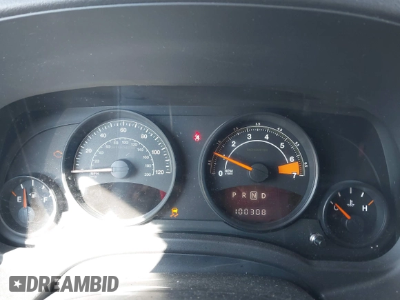 2017 Jeep Compass Sport SE with VIN 1C4NJCBA3HD185854, listed as a IAAI auction lot 42365395 with 100,308 mi miles and . Bid and sale history available at DreamBid. Image 7.