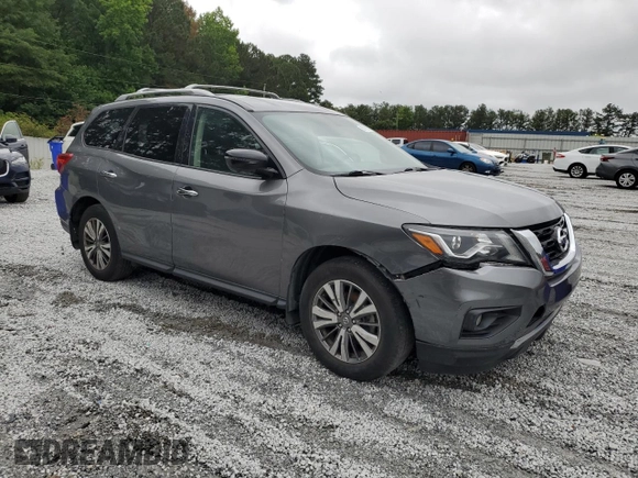 2019 Nissan Pathfinder SV with VIN 5N1DR2MM4KC641519, listed as a Copart auction lot 58790575 with 144,606 mi miles and Clean title. Bid and sale history available at DreamBid. Image 4.