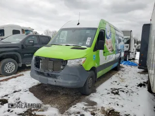 2019 Mercedes-Benz Sprinter Cargo Cargo with VIN W1W4EDHY3KT018518, listed as a Copart auction lot 83716524 with Not Provided miles and Salvage Title. Bid and sale history available at DreamBid. Image 1.
