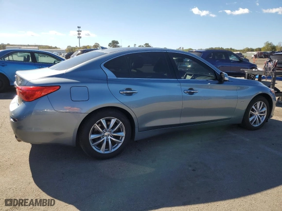 2017 Infiniti Q50 3.0t Premium with VIN JN1EV7AR1HM835769, listed as a Copart auction lot 74208374 with 97,290 mi miles and Salvage Title. Bid and sale history available at carsss.com. Image 3.