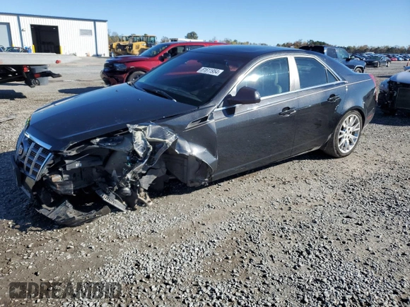 2012 Cadillac CTS Performance with VIN 1G6DK5E33C0158643, listed as a Copart auction lot 81611954 with 158,595 mi miles and Salvage Title. Bid and sale history available at DreamBid. Image 1.