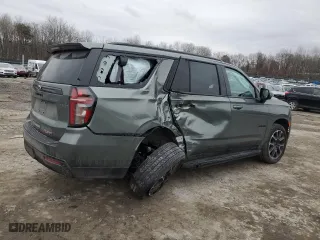 2024 Chevrolet Tahoe RST with VIN 1GNSKRKD1RR276257, listed as a Copart auction lot 43031155 with 7,802 mi miles and Salvage Title. Bid and sale history available at carsss.com. Image 3.