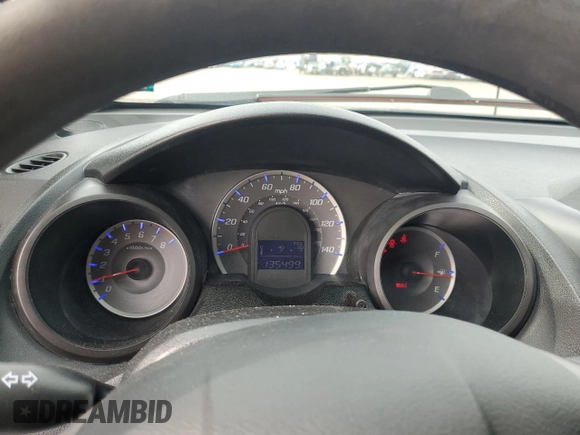 2010 Honda Fit with VIN JHMGE8H20AC010563, listed as a Copart auction lot 53635165 with 135,499 mi miles and Salvage Title. Bid and sale history available at carsss.com. Image 9.