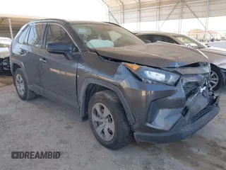 2019 Toyota RAV4 LE with VIN JTMH1RFV4KD037099, listed as a IAAI auction lot 41719515 with 56,882 mi miles. Bid and sale history available at carsss.com. Image 1.