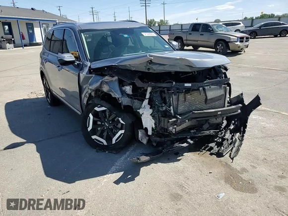 2024 Kia Telluride S with VIN 5XYP6DGC7RG491176, listed as a Copart auction lot 57329605 with 19,287 mi miles and Salvage title. Bid and sale history available at DreamBid. Image 14.