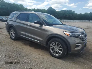 2021 Ford Explorer Limited with VIN 1FMSK8FH6MGB06637, listed as a Copart auction lot 59941245 with 81,061 mi miles and Salvage title. Bid and sale history available at DreamBid. Image 4.