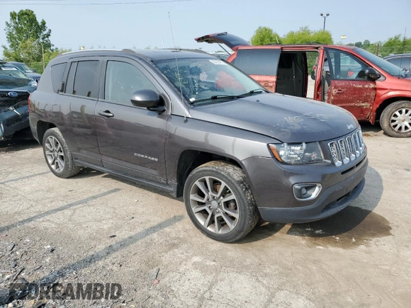2017 Jeep Compass High Altitude с VIN 1C4NJCEAXHD130376, выставлен на аукционе Copart как лот 59206475 с пробегом 110 211 миль миль и Списание • Salvage title. История ставок и продаж доступна на DreamBid. Изображение 4.