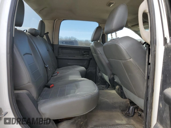 2014 Ram 2500 Tradesman with VIN 3C6TR5HT4EG219293, listed as a Copart auction lot 47954685 with 0 mi miles and Salvage Title. Bid and sale history available at carsss.com. Image 10.