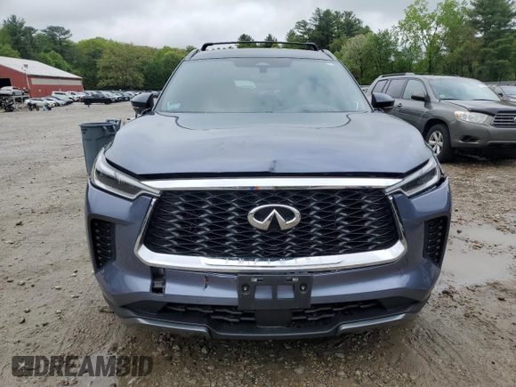 2024 Infiniti QX60 Autograph with VIN 5N1DL1HUXRC341919, listed as a Copart auction lot 54570865 with 14,027 mi miles and Salvage title. Bid and sale history available at DreamBid. Image 5.
