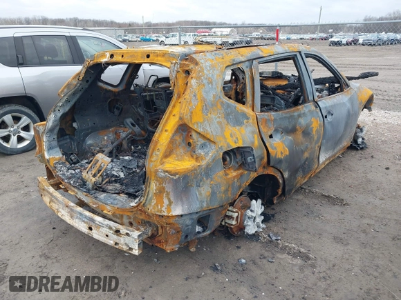 2018 Nissan Rogue SV with VIN KNMAT2MV0JP566634, listed as a IAAI auction lot 41858123 with 1 mi miles. Bid and sale history available at carsss.com. Image 4.
