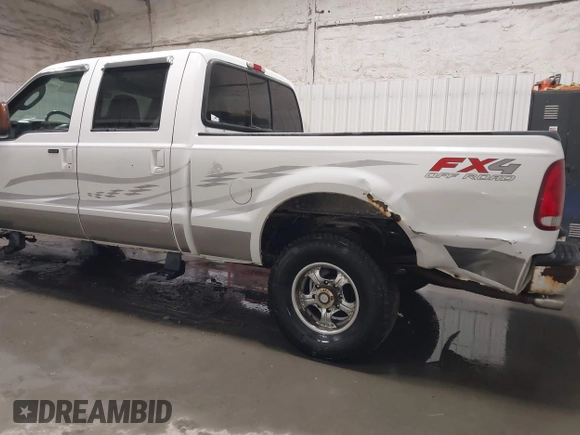 2004 Ford F-250 XL с VIN 1FTNW21S54EC91846, выставлен на аукционе IAAI как лот 42067319 с пробегом 123 329 миль миль и . История ставок и продаж доступна на DreamBid. Изображение 6.