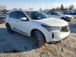 2022 Acura RDX w/A-Spec Package with VIN 5J8TC1H66NL002927, listed as a Copart auction lot 89269675 with 45,797 mi miles and Salvage Title. Bid and sale history available at carsss.com. Image 4.