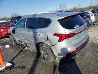 2022 Hyundai Santa Fe Hybrid Limited with VIN KM8S5DA11NU043234, listed as a Copart auction lot 83294944 with 35,405 mi miles and Salvage Title. Bid and sale history available at carsss.com. Image 2.