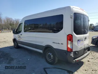 2015 Ford Transit Passenger XL with VIN 1FBAX2CM9FKA08299, listed as a Copart auction lot 48415005 with 162,944 mi miles and Clean Title. Bid and sale history available at carsss.com. Image 2.