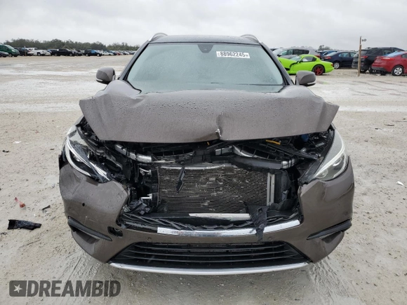2017 Infiniti QX30 with VIN SJKCH5CP9HA033089, listed as a Copart auction lot 88962245 with 78,942 mi miles and Clean title. Bid and sale history available at DreamBid. Image 5.
