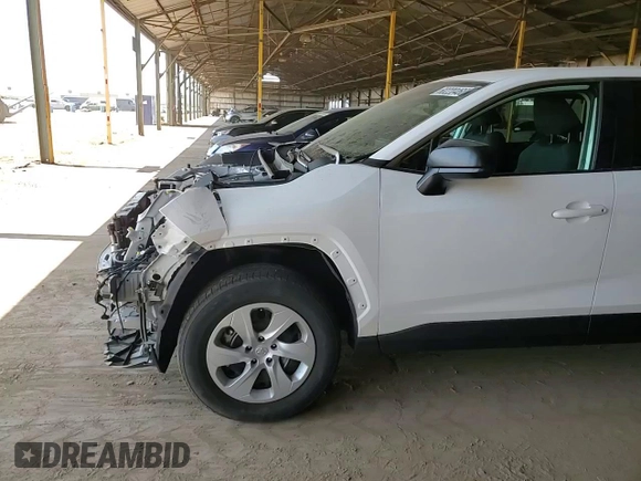 2024 Toyota RAV4 LE with VIN 2T3F1RFV6RW471268, listed as a Copart auction lot 60220465 with 18,457 mi miles and Salvage title. Bid and sale history available at DreamBid. Image 15.