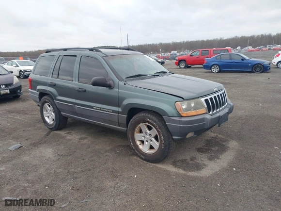 2002 Jeep Grand Cherokee Laredo with VIN 1J4GW48NX2C151430, listed as a IAAI auction lot 41886769 with 222,795 mi miles. Bid and sale history available at carsss.com. Image 1.