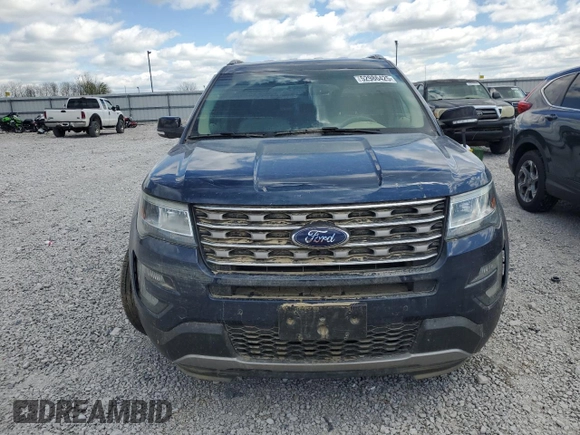 2017 Ford Explorer XLT with VIN 1FM5K8D87HGA74576, listed as a Copart auction lot 52986425 with Not Provided miles and Salvage Title. Bid and sale history available at DreamBid. Image 5.