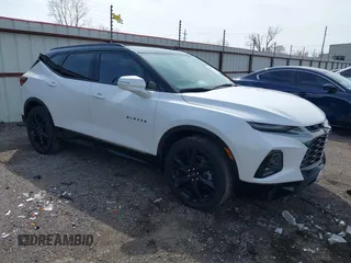 2022 Chevrolet Blazer RS with VIN 3GNKBERS2NS202155, listed as a IAAI auction lot 41918572 with 49,346 mi miles and . Bid and sale history available at DreamBid. Image 1.