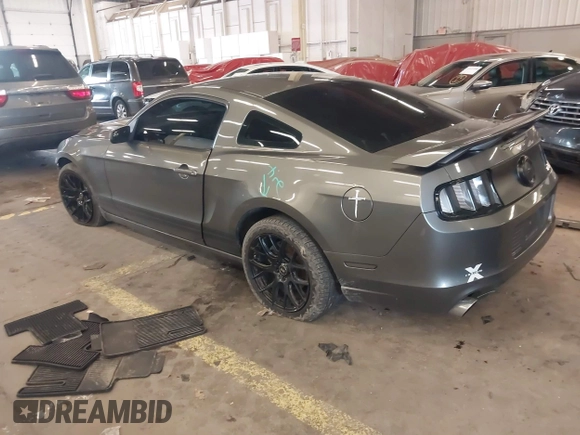 2013 Ford Mustang V6 with VIN 1ZVBP8AM3D5242145, listed as a IAAI auction lot 41626383 with 104,685 mi miles and . Bid and sale history available at DreamBid. Image 3.