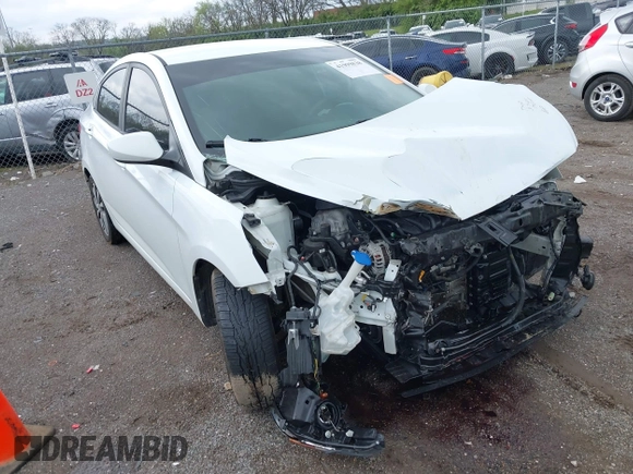 2017 Hyundai Accent SE with VIN KMHCT4AE6HU351954, listed as a IAAI auction lot 41999838 with 111,850 mi miles and . Bid and sale history available at carsss.com. Image 1.