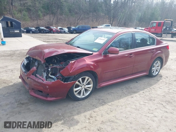 2013 Subaru Legacy Limited with VIN 4S3BMBP61D3018403, listed as a IAAI auction lot 41868264 with 163,427 mi miles and . Bid and sale history available at DreamBid. Image 2.