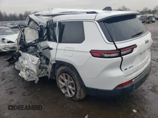 2021 Jeep Grand Cherokee Limited with VIN 1C4RJKBG7M8147854, listed as a Copart auction lot 46322894 with Not provided miles and Salvage title. Bid and sale history available at DreamBid. Image 2.