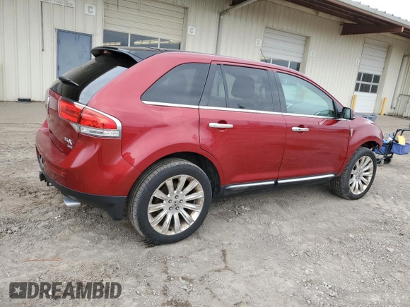 2014 Lincoln MKX with VIN 2LMDJ8JK2EBL13344, listed as a Copart auction lot 47432785 with 221,841 mi miles and Clean Title. Bid and sale history available at DreamBid. Image 3.