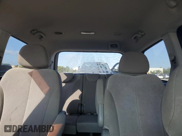 2012 Kia Sedona LX with VIN KNDMG4C70C6499008, listed as a Copart auction lot 76090754 with 175,131 mi miles and Salvage Title. Bid and sale history available at carsss.com. Image 10.